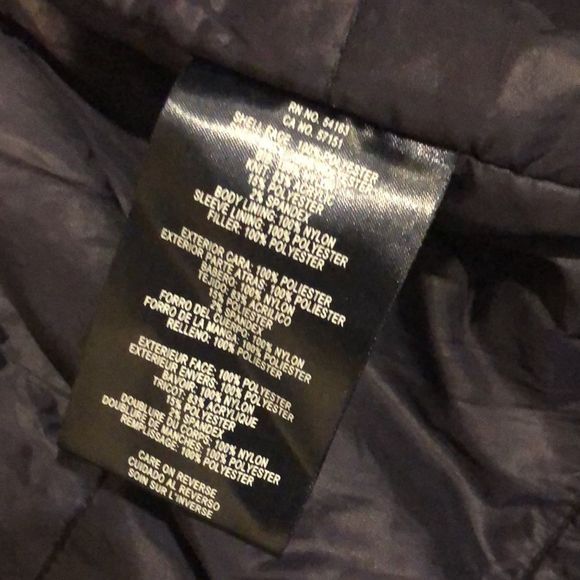 TOMMY HILFIGER Mens Grey Winter Coat Quilted Lining  Double Zipper Hood Sz MED - Picture 11 of 13